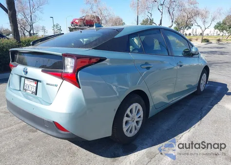 2019 Toyota Prius Le из США, поврежденный, VIN JTDKARFU4K3088430